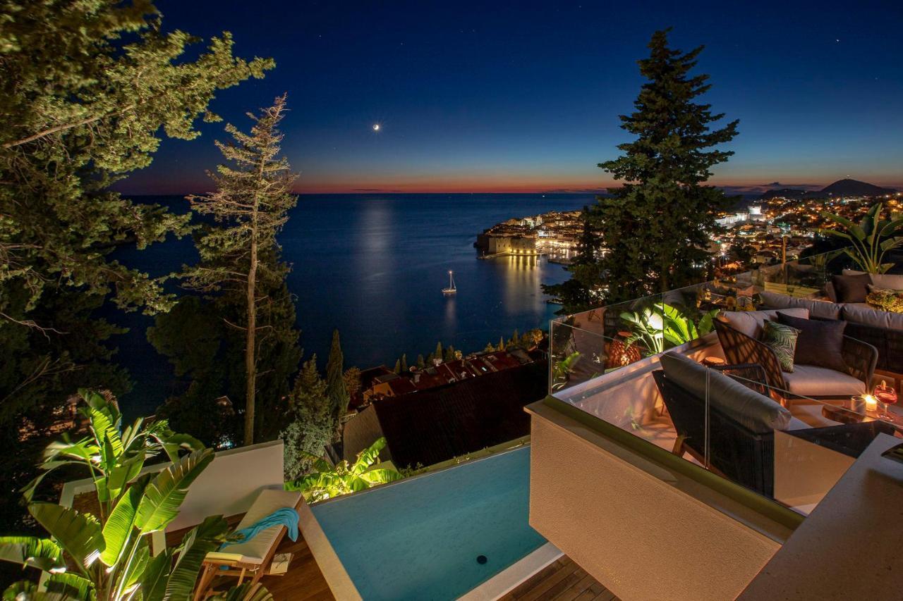 Villa T Dubrovnik - Wellness And Spa Luxury Villa With Spectacular Old Town View Exterior photo